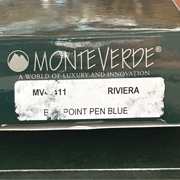 New Monteverde Marble Blue Executive Luxury Pen boaters beautiful - Picture 6 of 6